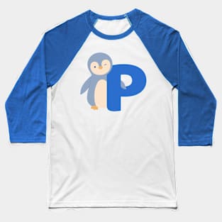 Animal alphabet P Baseball T-Shirt